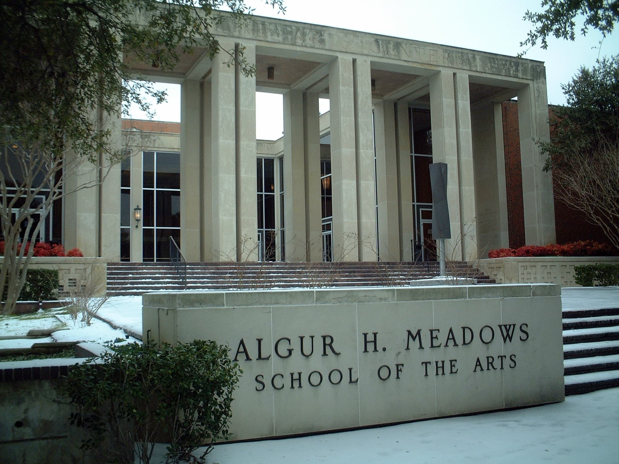 Meadows School of the Arts building at SMU